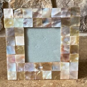 Vintage Photo Frame Mosiac Tile  Photo Size 2.5" x 2.5"